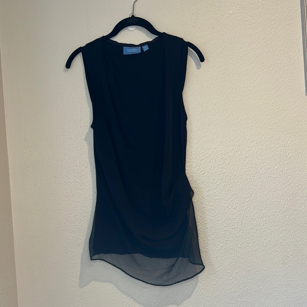 Black Vera Wang top